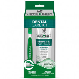 Vet's Best Dental Care Kit - набор для ухода за ротовой полостью собак 103 мл (vb10528)