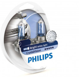   Philips H11 55W 12V CrystalVision W5Wx2 12362CV