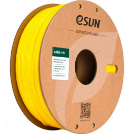   Esun eABS+HS Filament (пластик) для 3D принтера  1кг, 1.75мм, жовтий (eABS+HS-175Y1)