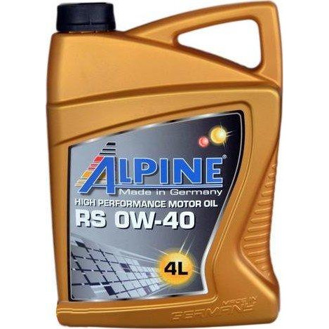 Alpine Oil RS 0W-40 4л - зображення 1