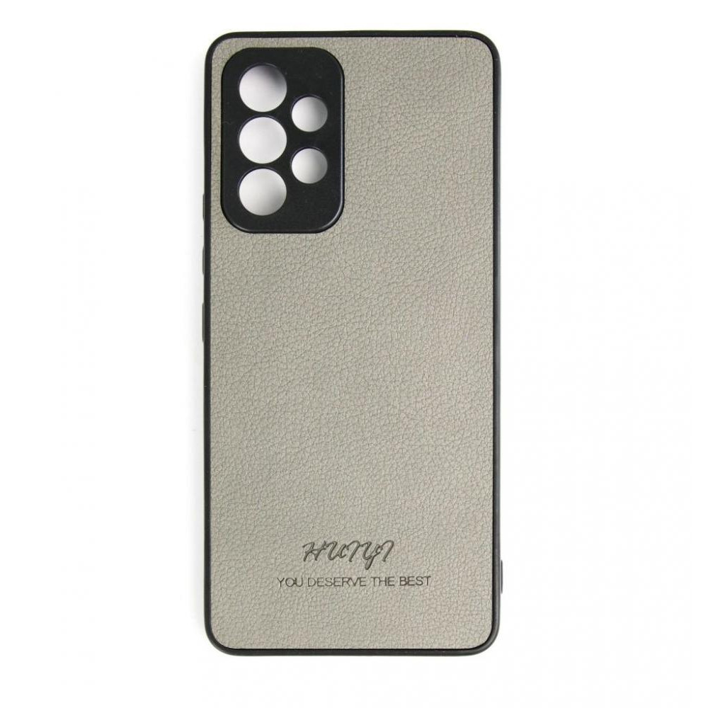 Huryl Leather Case Samsung Galaxy A53 5G Gray - зображення 1