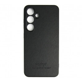   Huryl Чохол  Leather Case Samsung Galaxy S24+ Black