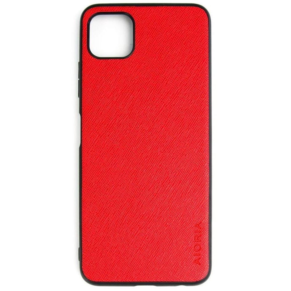 AIORIA Чохол  Cross Pattern Case для Samsung Galaxy A22 5G Red - зображення 1