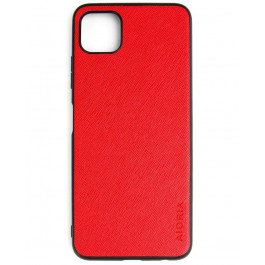   AIORIA Чохол  Cross Pattern Case для Samsung Galaxy A22 5G Red