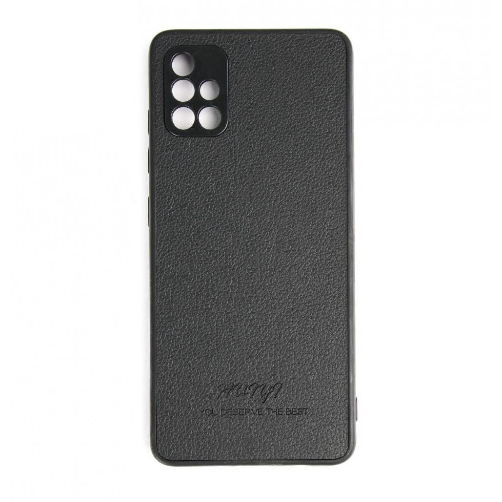 Huryl Leather Case Samsung Galaxy A51 Black - зображення 1