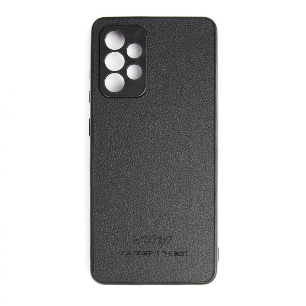 Huryl Leather Case Samsung Galaxy A52 5G Black - зображення 1