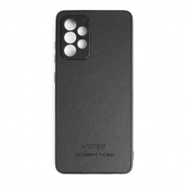   Huryl Leather Case Samsung Galaxy A52 5G Black