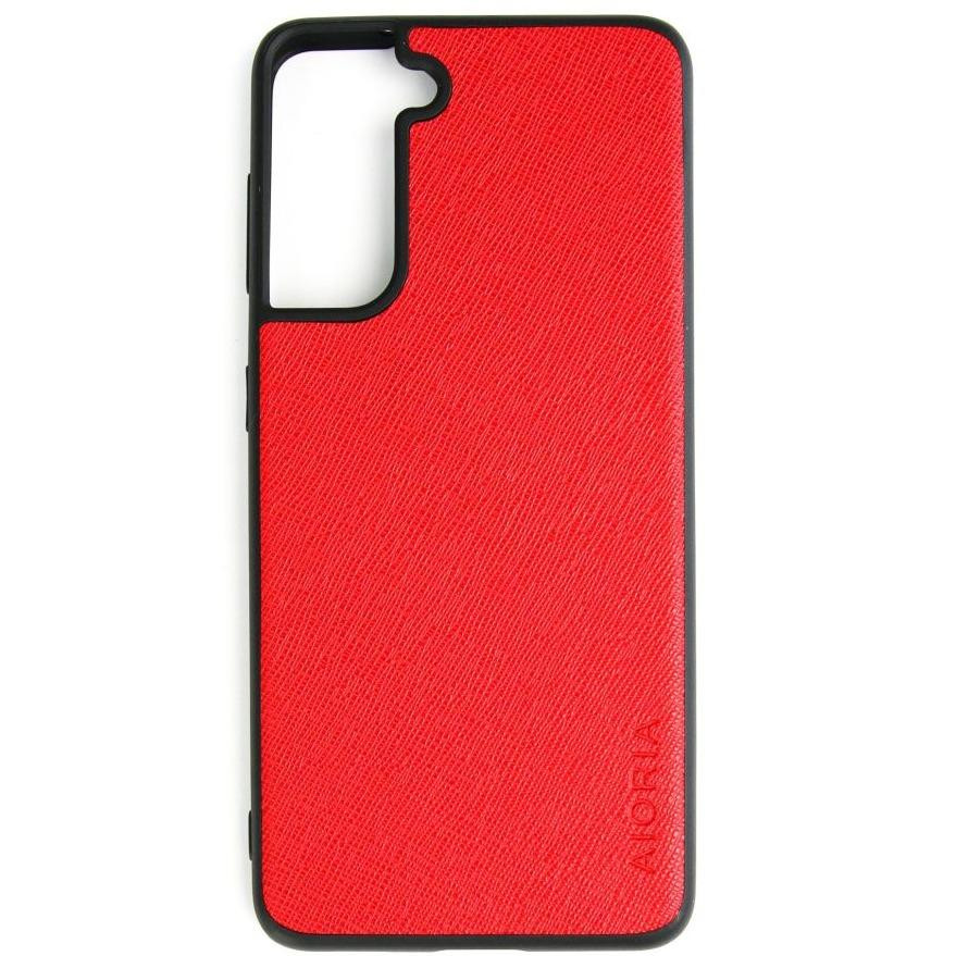 AIORIA Cross Pattern Case для Samsung Galaxy S21 Red - зображення 1