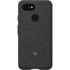 Google Pixel 3 XL Fabric case Carbon (GA00494) - зображення 1