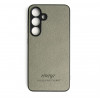 Huryl Leather Case Samsung Galaxy S24 Gray - зображення 1