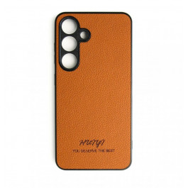   Huryl Leather Case Samsung Galaxy S24 Brown