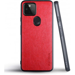   AIORIA Cross Pattern Case для Google Pixel 4a Red