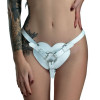 Feral Feelings Hearts Strap-on Belt White (SO9418) - зображення 2