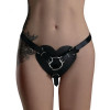 Feral Feelings Hearts Strap-on Belt Black (SO9417) - зображення 2