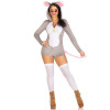 Leg Avenue Еротичний костюм мишки  Comfy Mouse XS (SO9220) - зображення 3