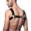 Feral Feelings Чоловічі портупеї на груди  - Bulldog Harness Black (SO9304) - зображення 2