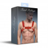 Feral Feelings Чоловічі портупеї на груди  - Bulldog Harness Red (SO9307) - зображення 3