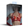 Feral Feelings Hearts Bra Red Trasparent (SO9310) - зображення 2