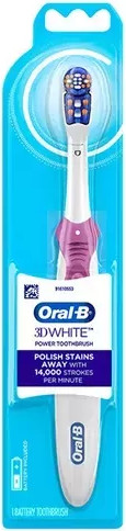 Oral-B B1010F Cross Action 3D White Pink - зображення 1