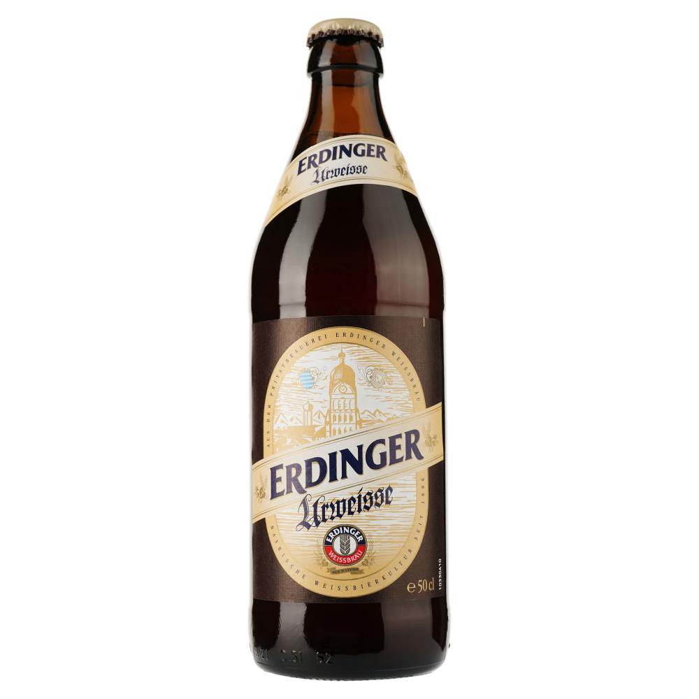 Erdinger Пиво  Urweisse Пшеничное, светлое, 5,1%, 0,5л (761336) (4002103240709) - зображення 1