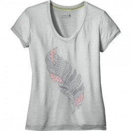   Smartwool Жіноча футболка  Merino 150 Feather Tee Pebble Gray (SW 17263.083) XS