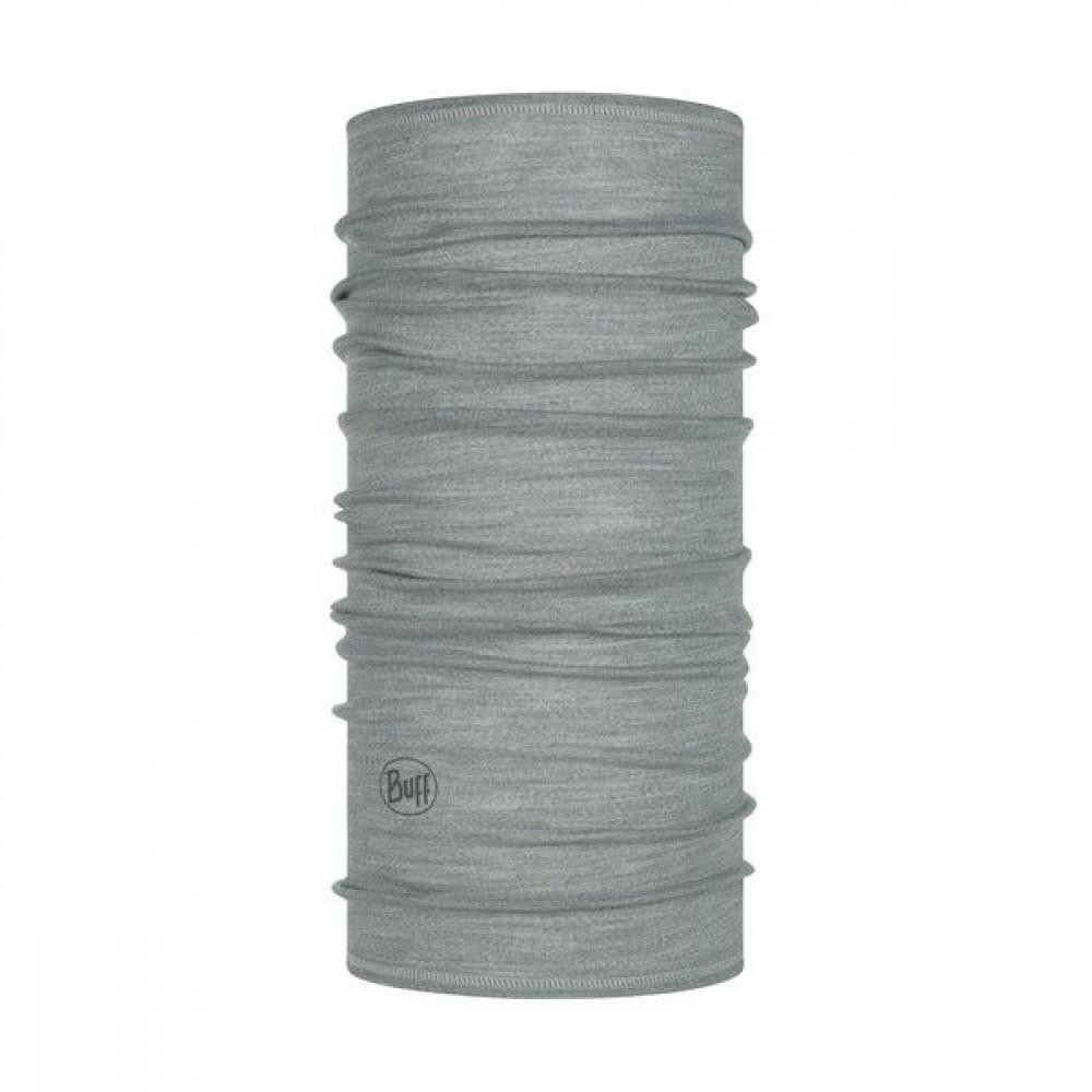 Buff Шарф-труба  Lightweight Merino Wool, Solid Light Grey (BU 113010.933.10.00) - зображення 1