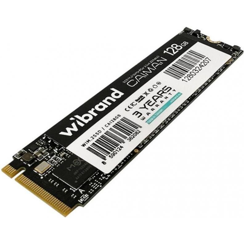 Wibrand Caiman 128GB M.2 NVMe (WIM.2SSD/CA128GB) - зображення 1