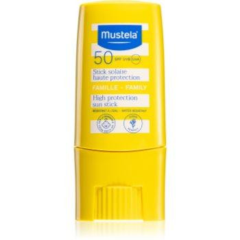 Mustela Sun High Protection Sun Stick стік для засмаги SPF 50 9 мл - зображення 1