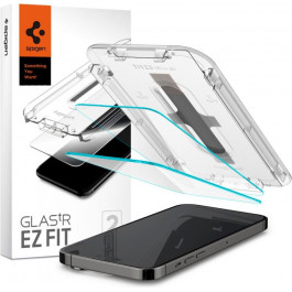 Spigen Glas tR EZ Fit Apple Iphone 14 Pro Max (2 Pack) Clear (AGL05202)