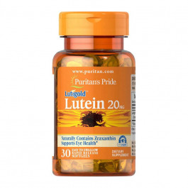   Puritan's Pride Лютеин Lutein 20 mg (30 капс) пуританс прайд (PUR1195)