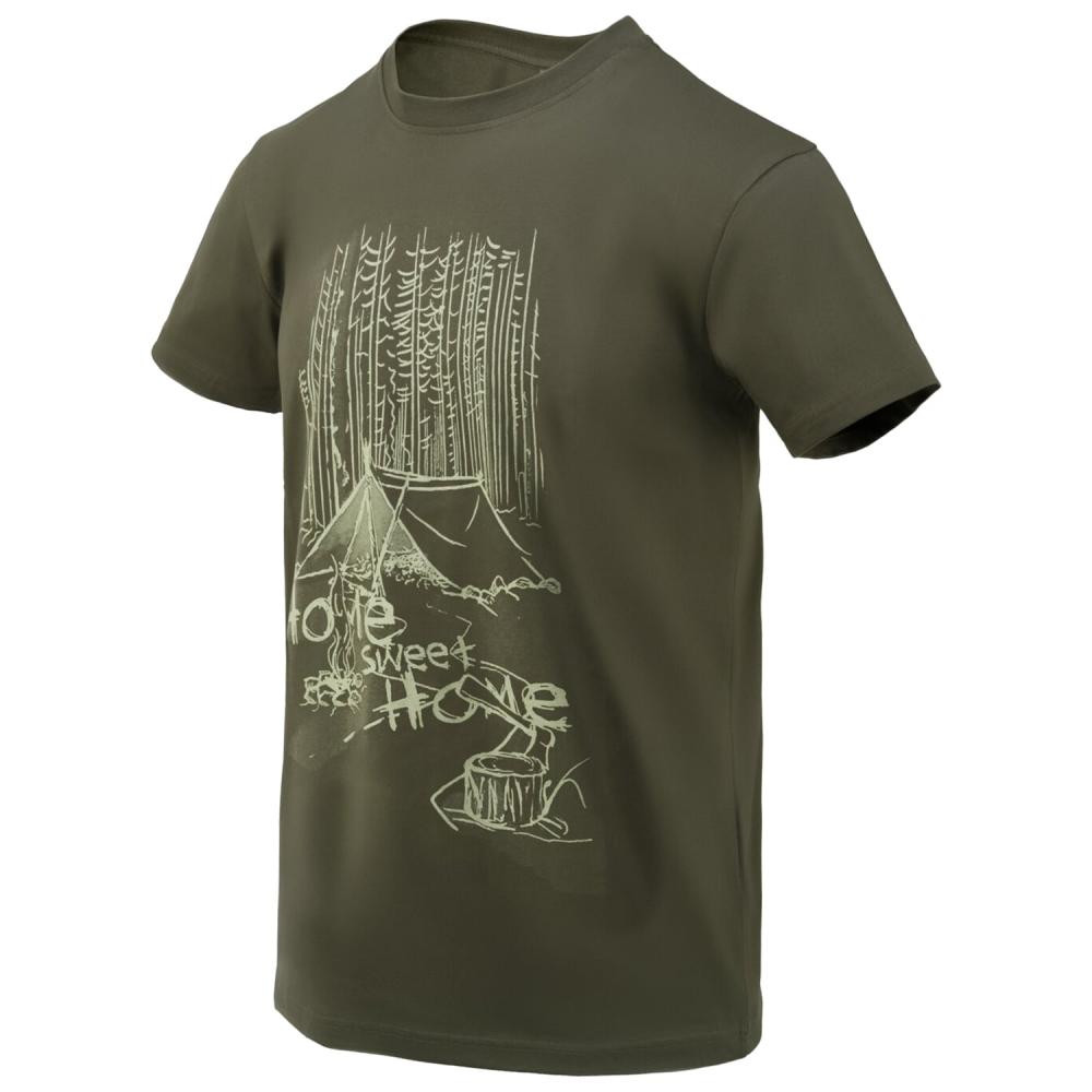 Helikon-Tex Футболка T-shirt  Home Sweet Home - Taiga Green M - зображення 1