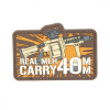 GFC Tactical Нашивка 3D GFC - Real Man Carry 40 мм (GFT-30-032071) - зображення 1