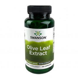   Swanson Olive Leaf Standardized Extract 750 mg (20% Oleuropein), 60 капсул