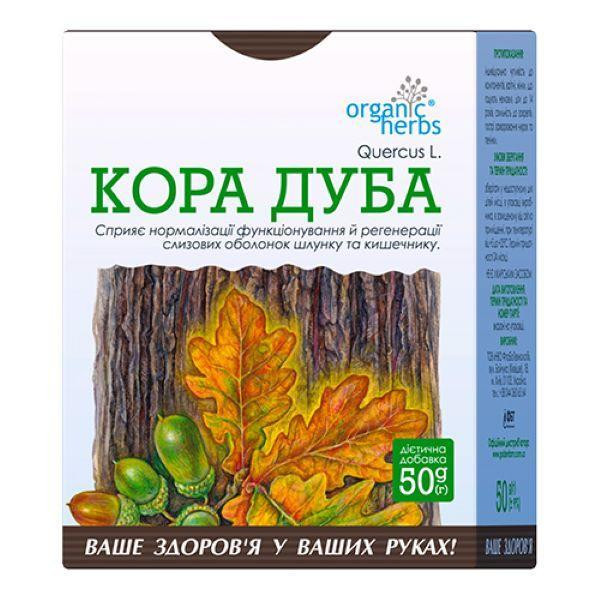 ФитоБиоТехнологии Кора дуба фіточай  50г - зображення 1