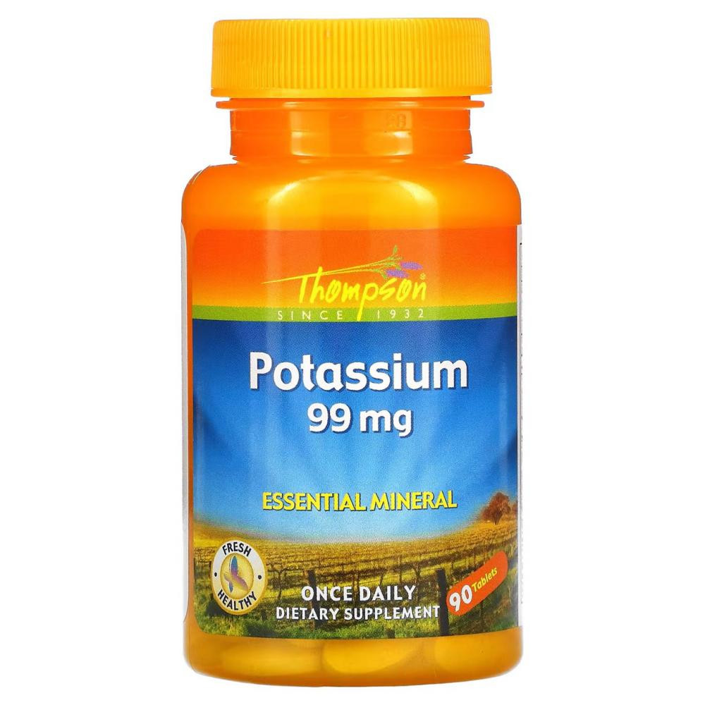 Thompson Potassium, 99 mg, 90 Tablets - зображення 1