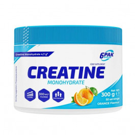   6PAK Nutrition Creatine Monohydrate 300 g /50 servings/ Orange