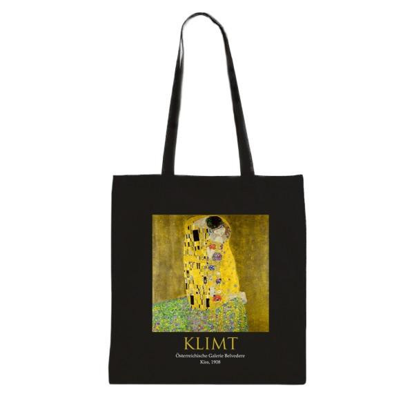 Bookopt Сумка  Klimt Поцілунок Black (ВК4064) - зображення 1