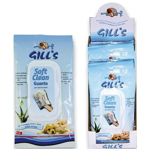 Croci Влажная перчатка  Gill&apos;s для очистки чувствительных зон на теле животного, цена за шт (C3052 - зображення 1