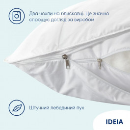   IDEIA Super Soft Premium 70x70см, белый (4820182653926)