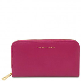 Tuscany Leather Ексклюзивний шкіряний гаманець для жінок Venere  TL142085, Фуксія