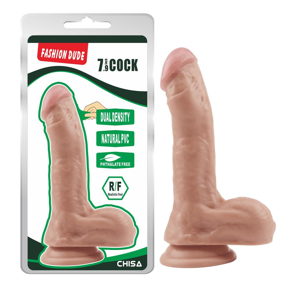 Chisa Novelties Fashion Dude 7.9 Cock 20.5 см/4.5 см (CH95705) - зображення 1