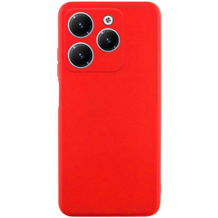 BeCover Силіконовий чохол  Full Camera для Tecno Spark 20 Pro (KJ6) Red (711656) - зображення 1