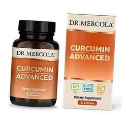   Dr. Mercola Куркумин, Curcumin Advanced, Dr. Mercola 30капс (71387005)