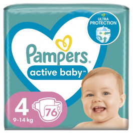   Pampers Active Baby-Dry Maxi 4 (76 шт)