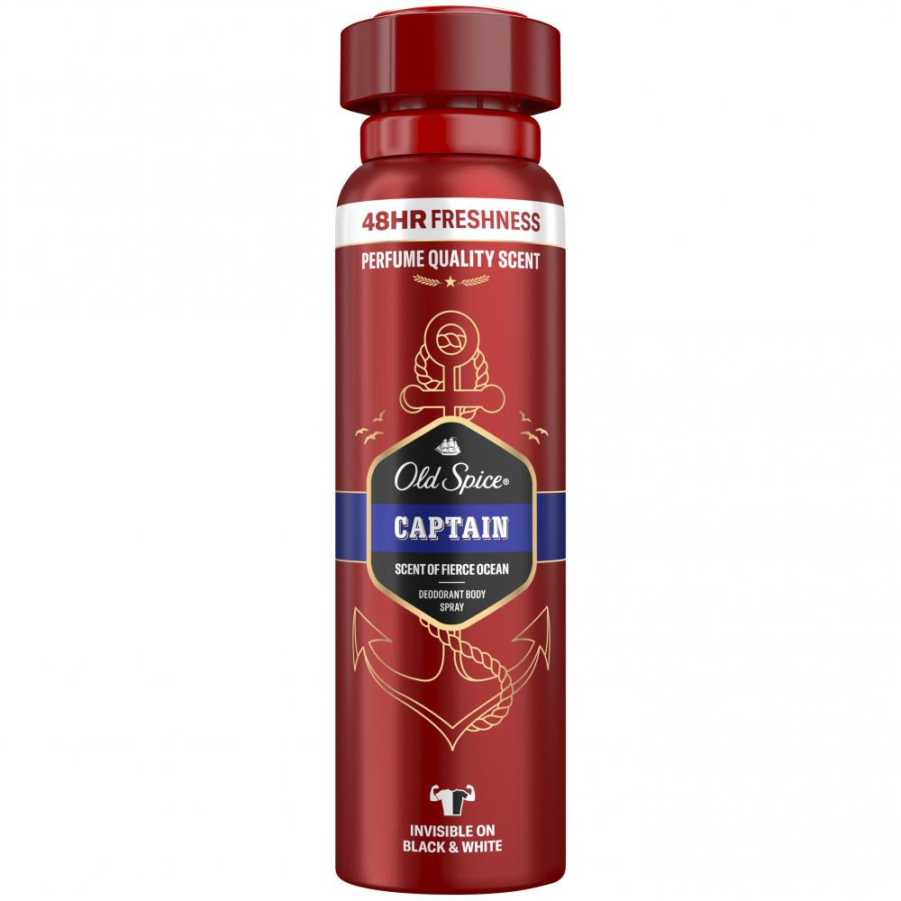 Old Spice Аэрозольный дезодорант  Captain 150 мл (8001090962867) - зображення 1