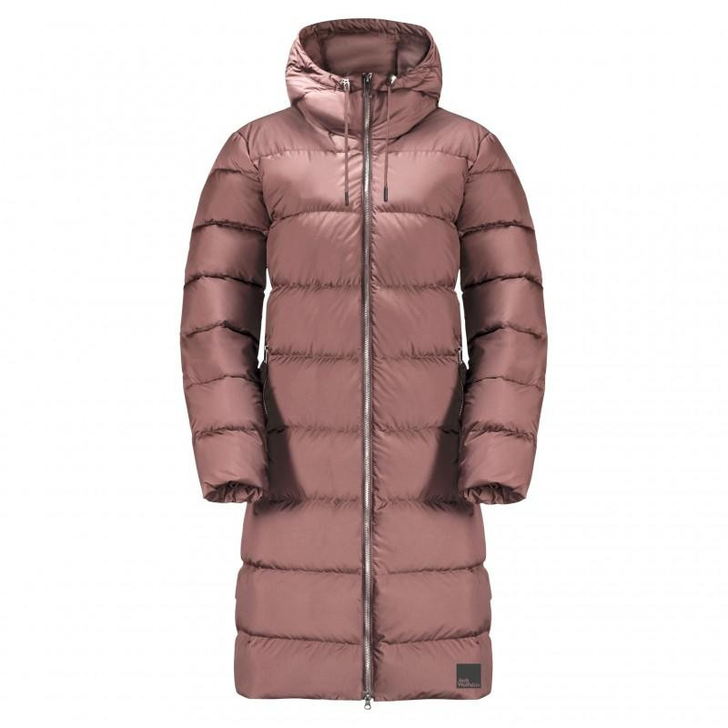 Jack Wolfskin Пуховик  Frozen Palace Coat W 1204132_3068 XS Рожевий (4064993509922) - зображення 1