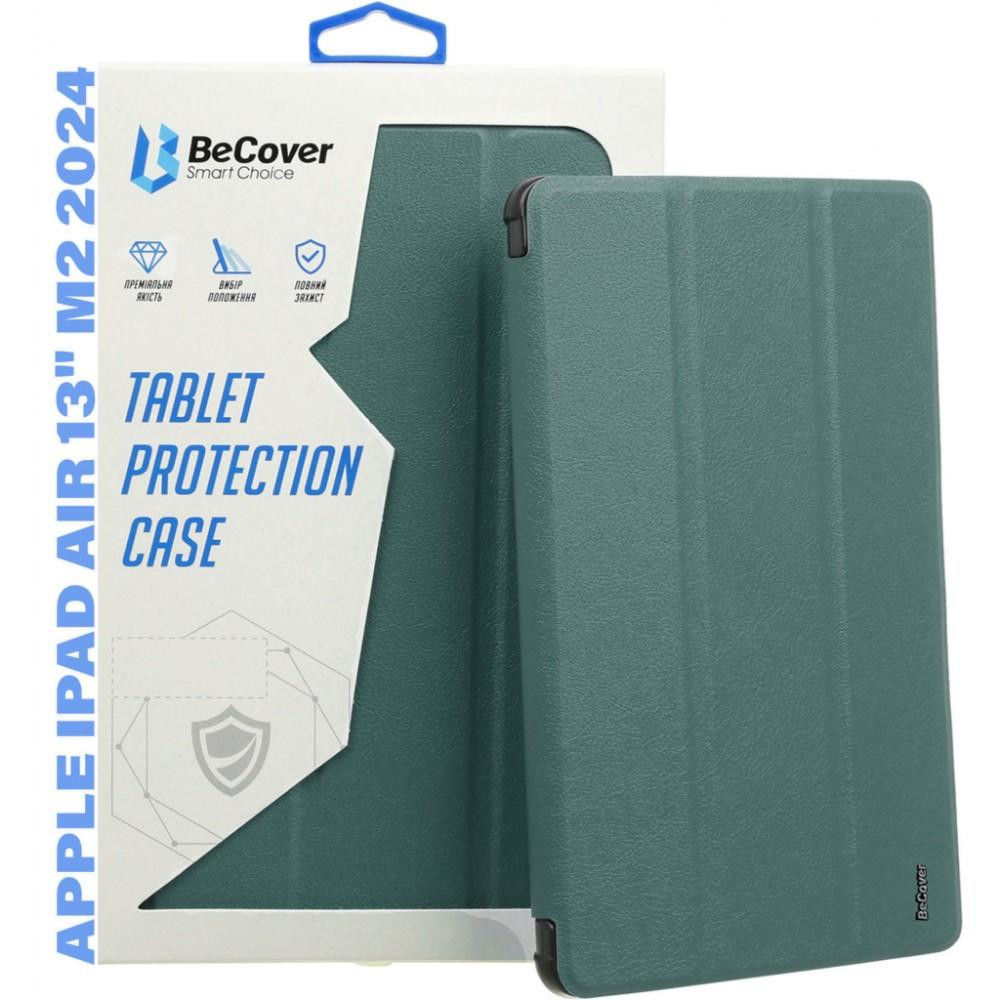 BeCover Чохол-книжка  Smart Case для Apple iPad Air 13" M2 2024 Dark Green (711613) - зображення 1