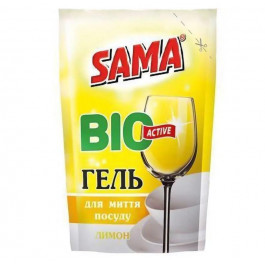 SAMA Засіб для миття посуду  Лимон, 450 г (4820270630310)
