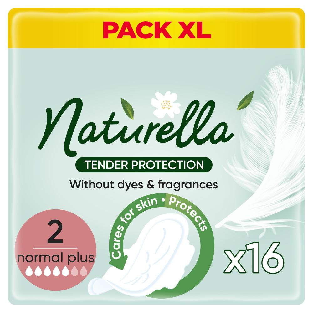 Naturella Гігієнічні прокладки  Ніжний Захист Normal Plus (Розмір 2) 16 шт (8700216045414) - зображення 1