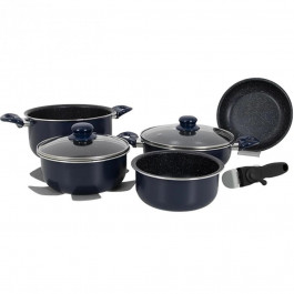   Gimex Cookware Set induction Dark Blue (6977228)